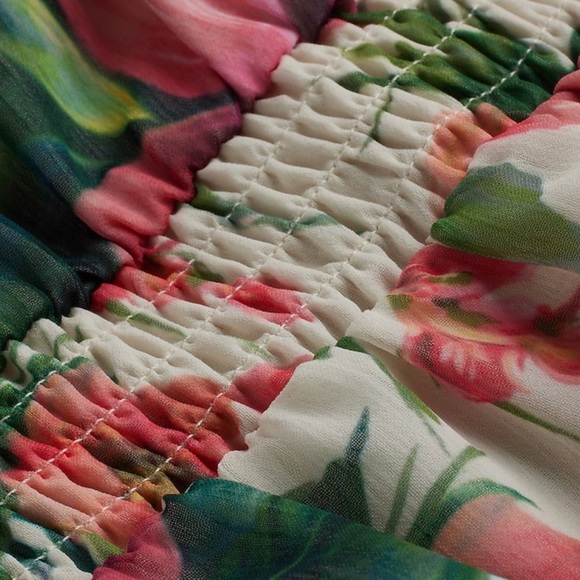 NWT Perfect Floral Boho Chic Blouse - Picture 5 of 9